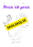 Prick till prick bilder