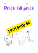 Prick till prick bilder