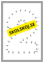 Prick till prick - Siffror