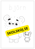 Prick till prick - Tema djur (20 sidor)