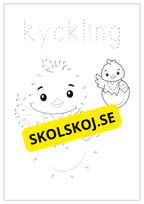 Prick till prick - Tema djur (20 sidor)