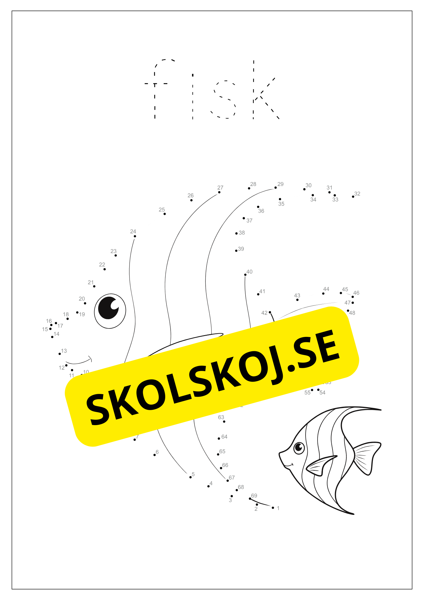 Prick till prick - Tema djur (20 sidor)