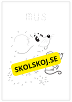 Prick till prick - Tema djur (20 sidor)