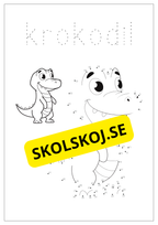 Prick till prick - Tema djur (20 sidor)