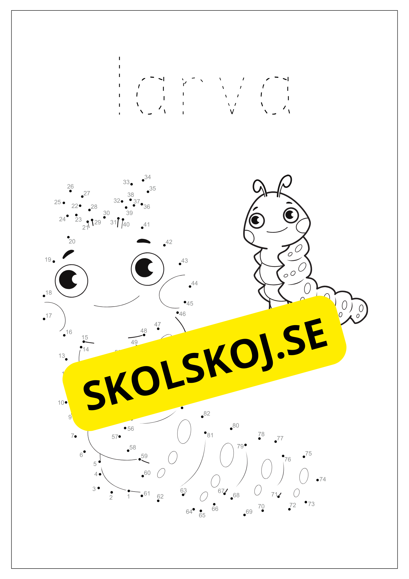 Prick till prick - Tema djur (20 sidor)