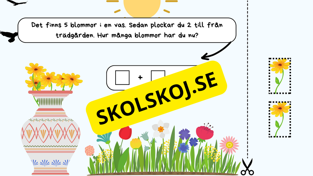 Problemlösning - Addition - Interaktiva övningar