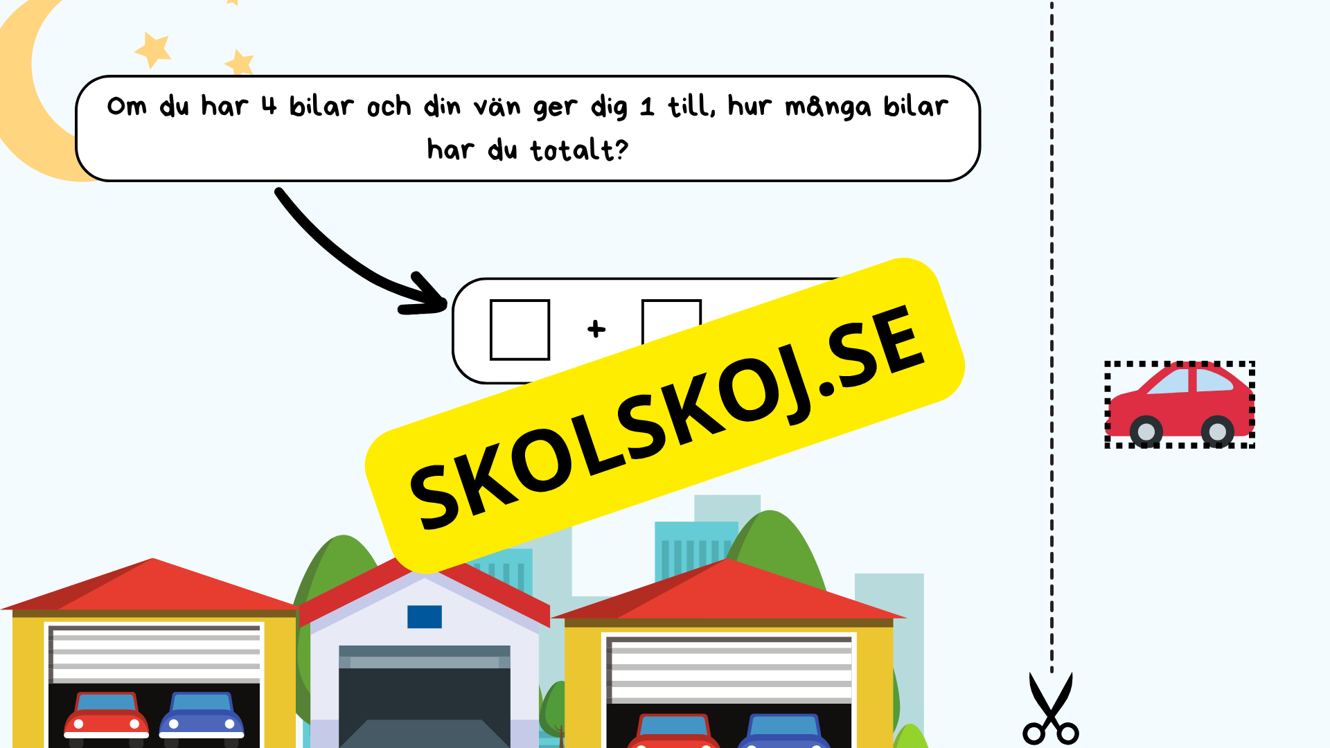 Problemlösning - Addition - Interaktiva övningar