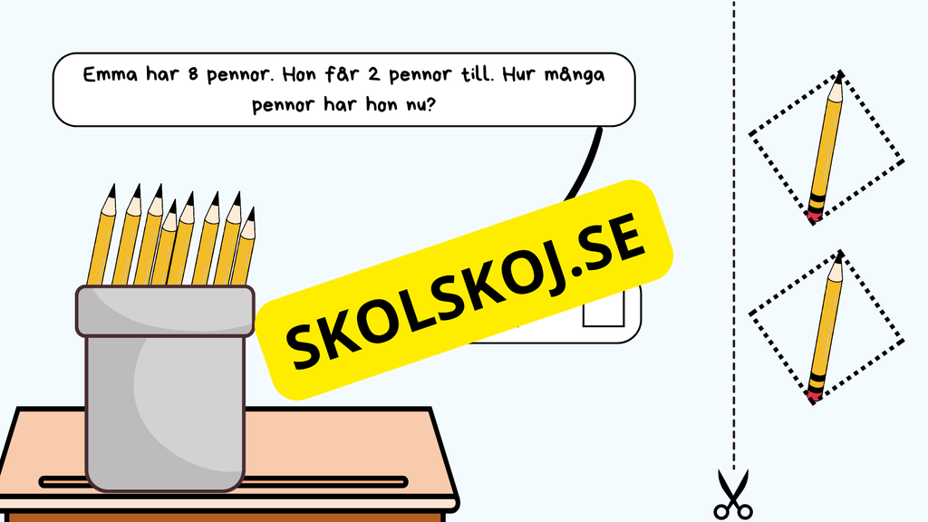 Problemlösning - Addition - Interaktiva övningar