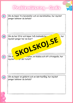 Problemlösning - Godis