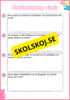 Problemlösning - Godis