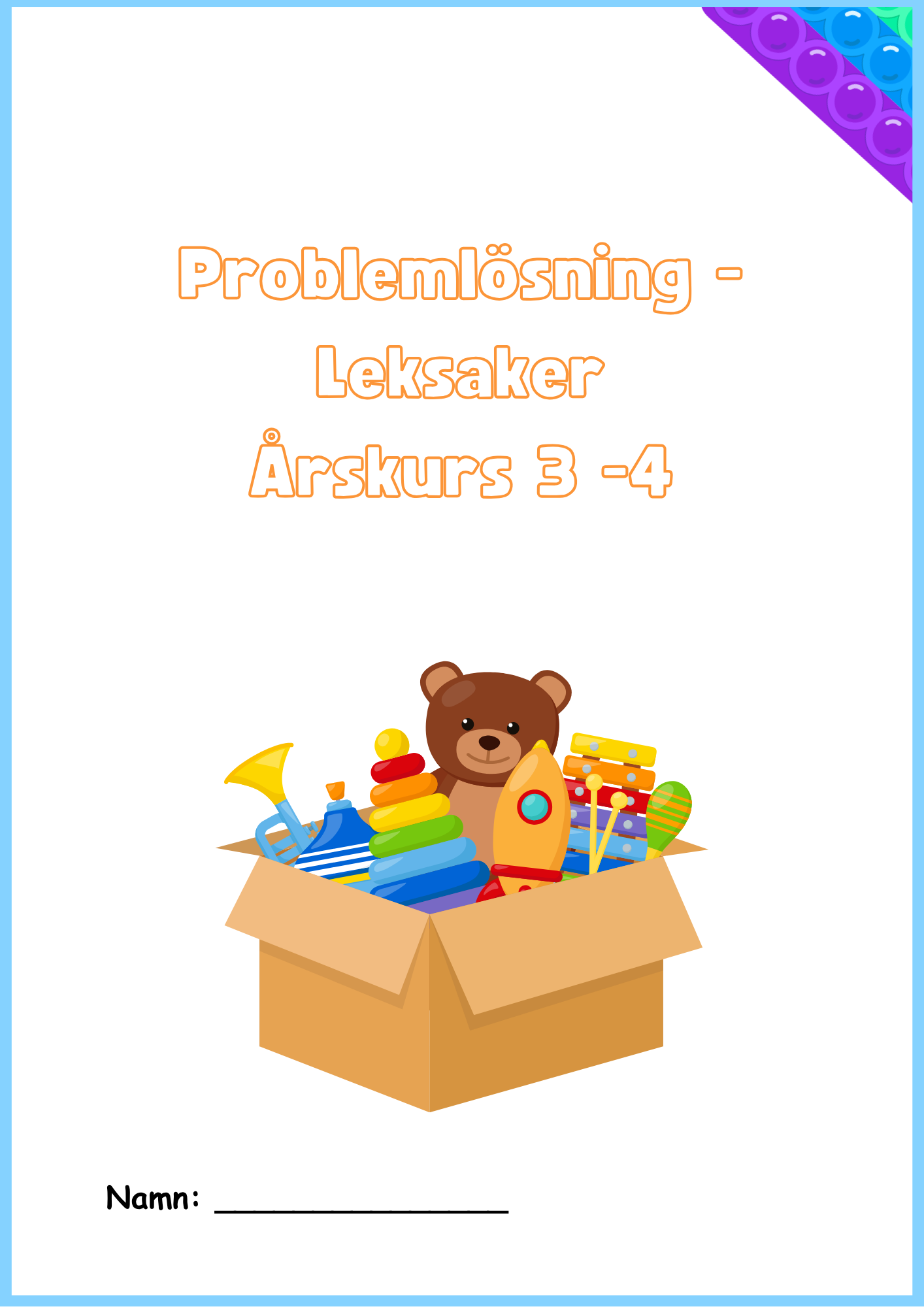 Problemlösning - Leksaker