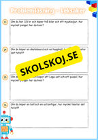 Problemlösning - Leksaker