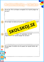 Problemlösning - Leksaker