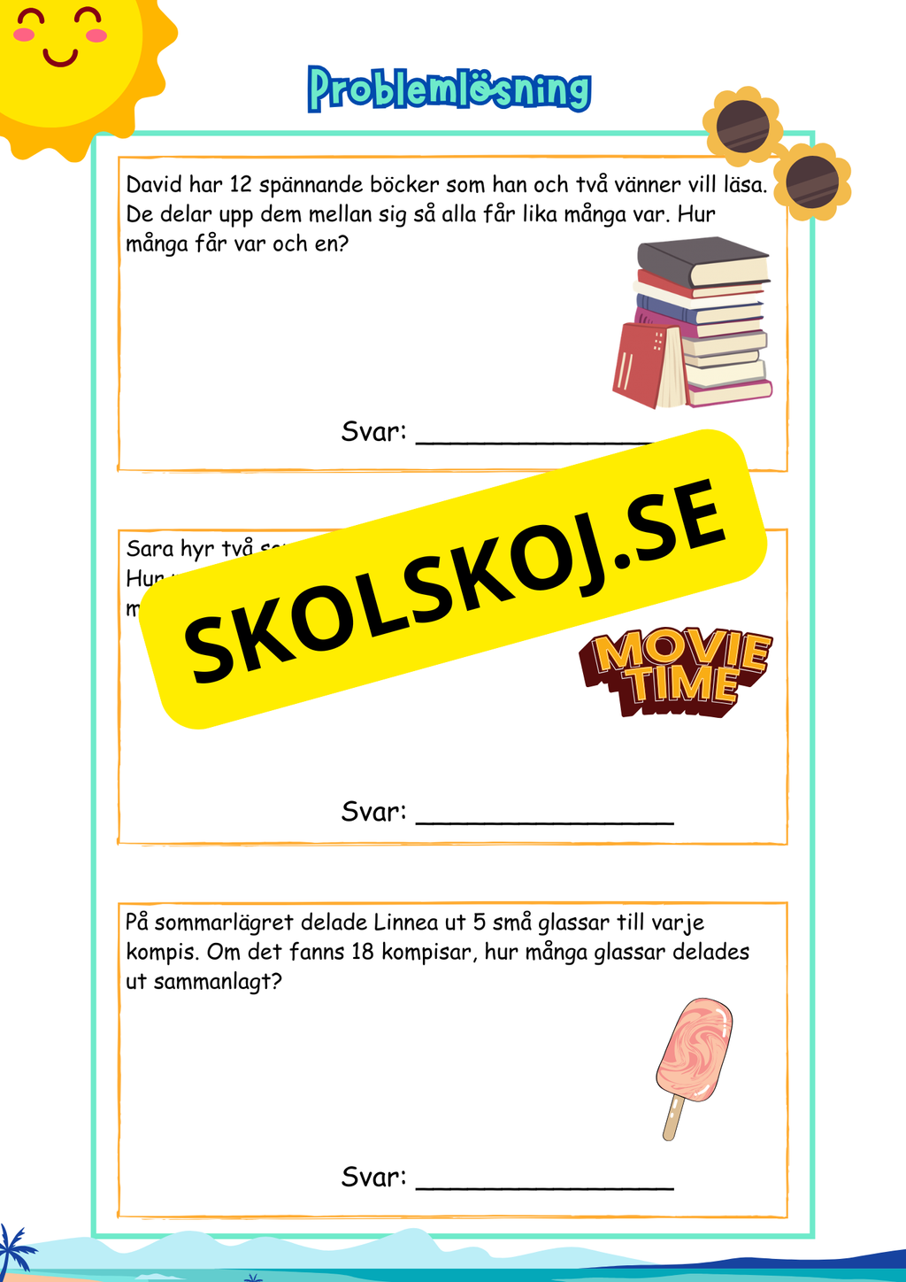 Problemlösning - Sommarhäfte