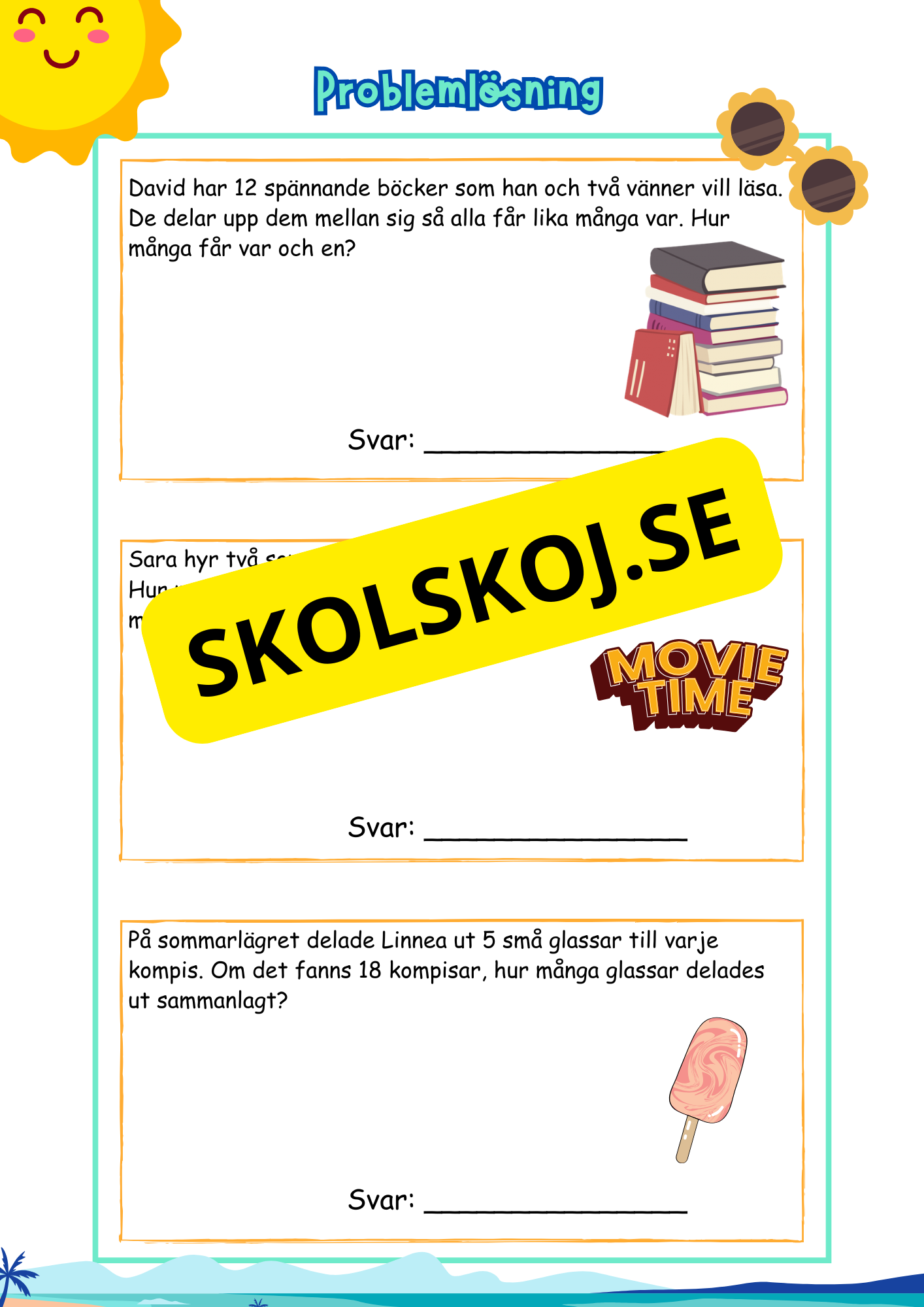 Problemlösning - Sommarhäfte