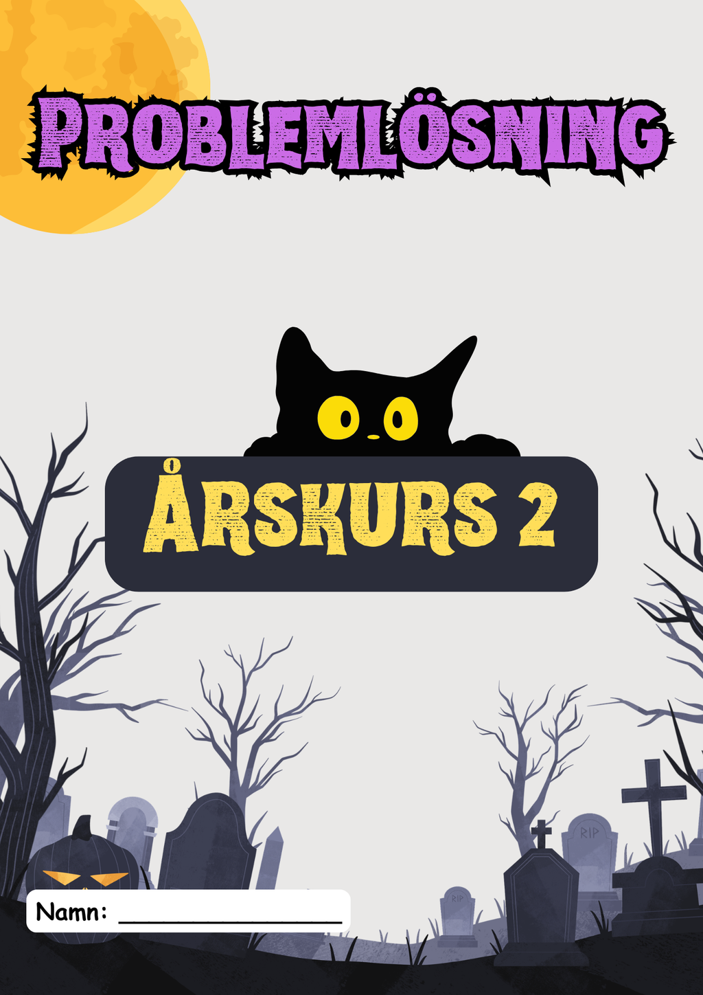Problemlösning årskurs 2 - Halloween