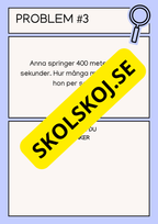 Problemlösningsuppgifter - Årskurs 6 - 7