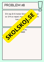 Problemlösningsuppgifter - Årskurs 6 - 7