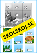 Pussel - Addition och subtraktion