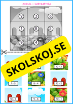 Pussel - Addition och subtraktion