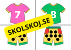 Räkna till 10 – Matematikflashkort