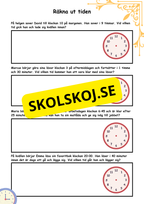 Räkna ut tiden