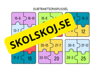 Räknepussel – Addition, subtraktion och multiplikation