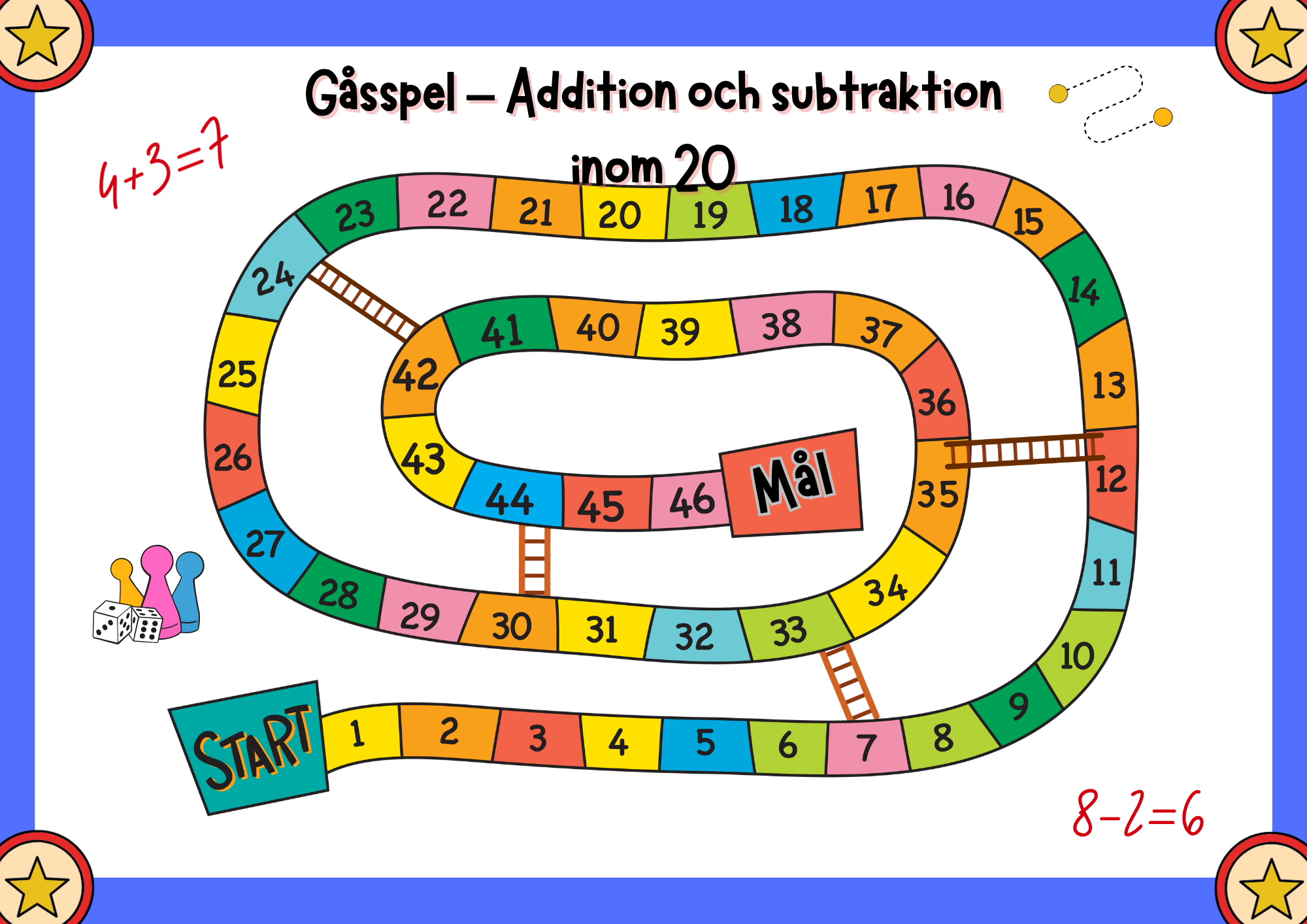 Räknespel – Addition och subtraktion