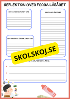 Reflektion av läsåret