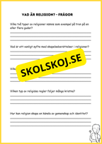Religionens mångfald - Årskurs 4 - 6