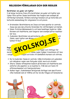 Religionens mångfald - Årskurs 4 - 6
