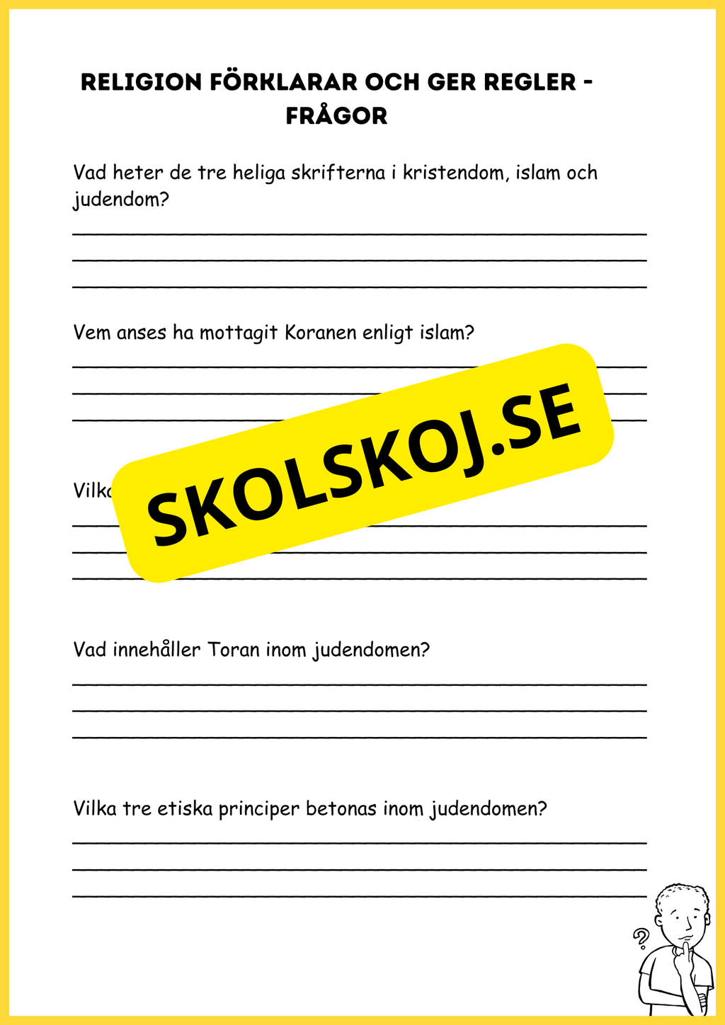 Religionens mångfald - Årskurs 4 - 6