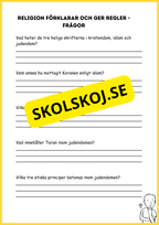Religionens mångfald - Årskurs 4 - 6
