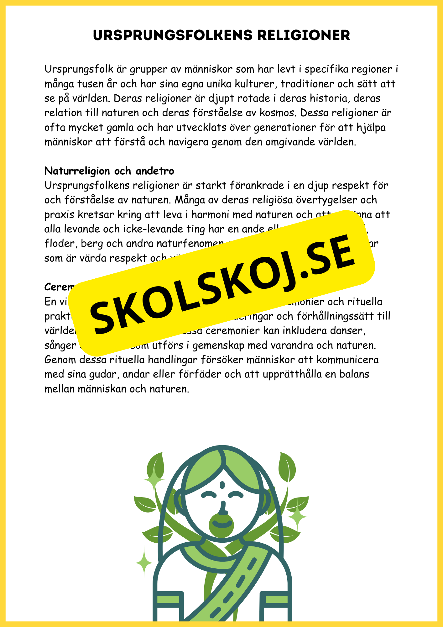 Religionens mångfald - Årskurs 4 - 6
