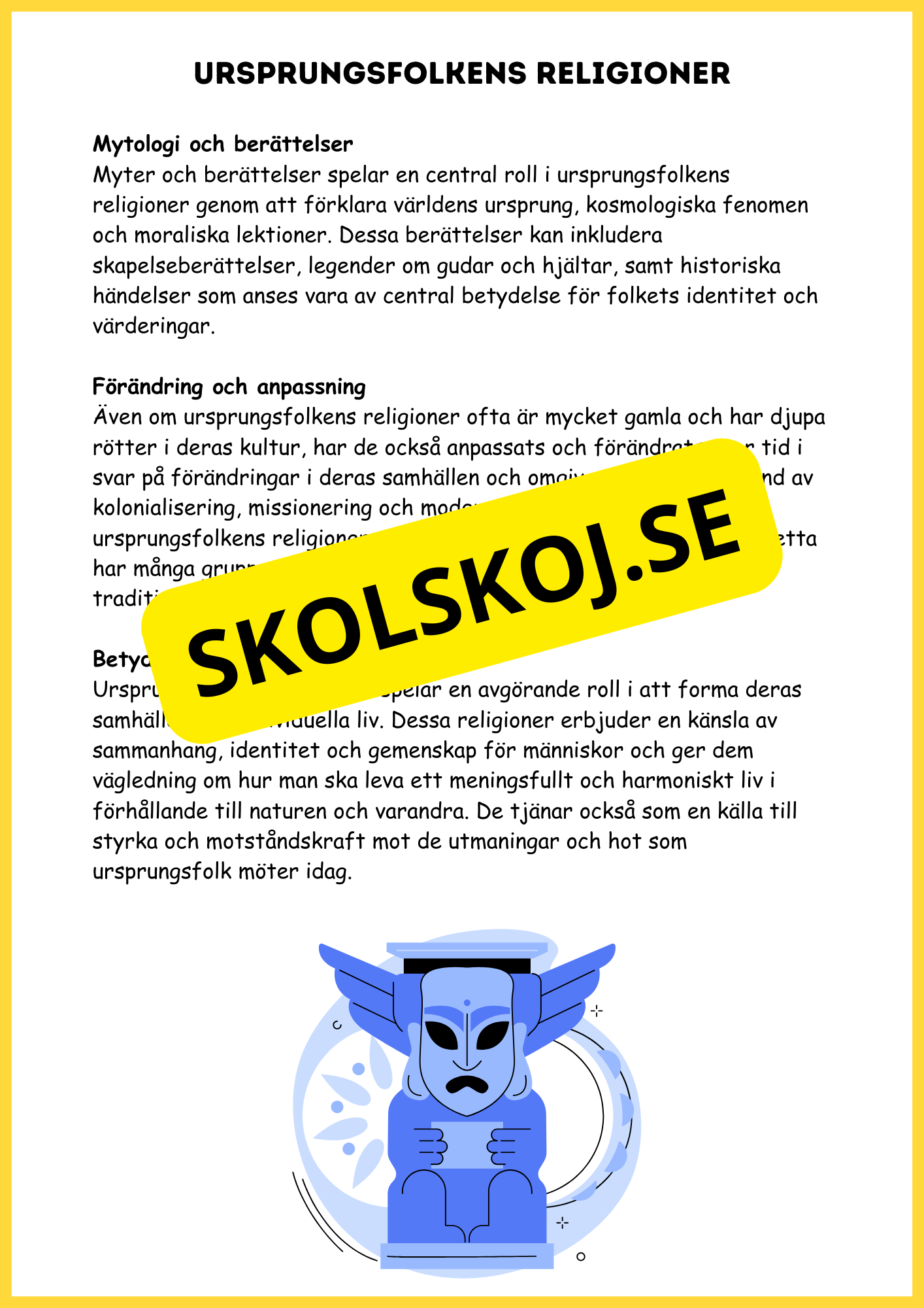 Religionens mångfald - Årskurs 4 - 6
