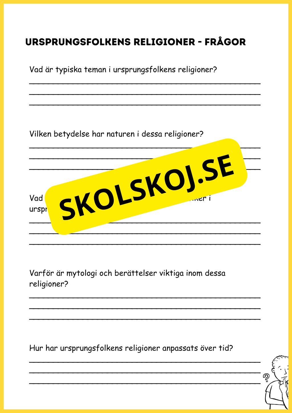 Religionens mångfald - Årskurs 4 - 6