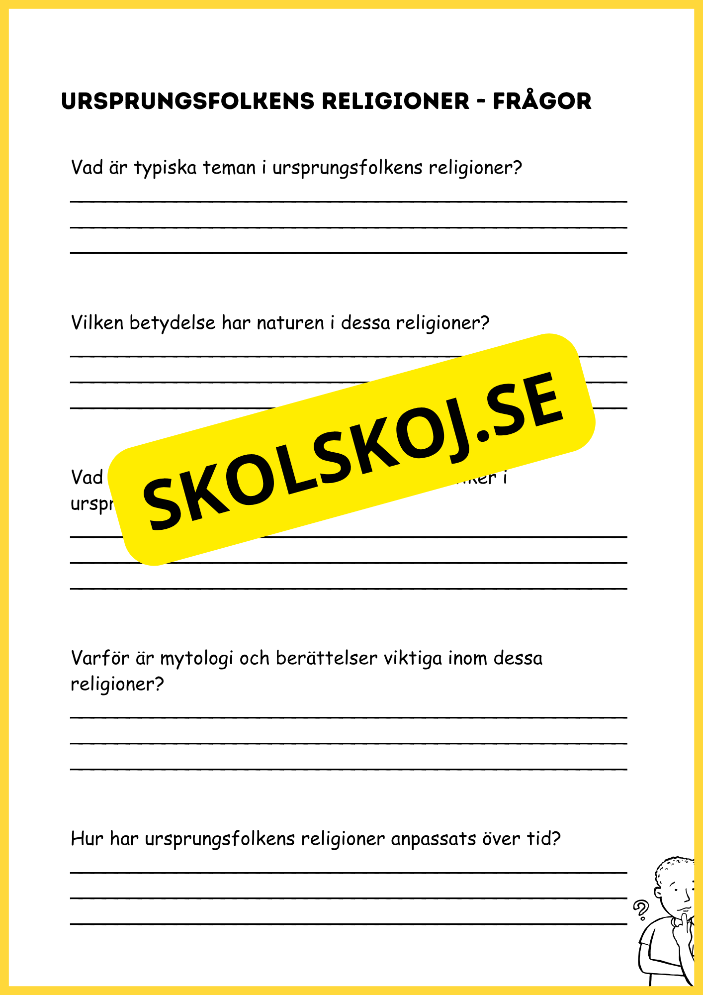 Religionens mångfald - Årskurs 4 - 6