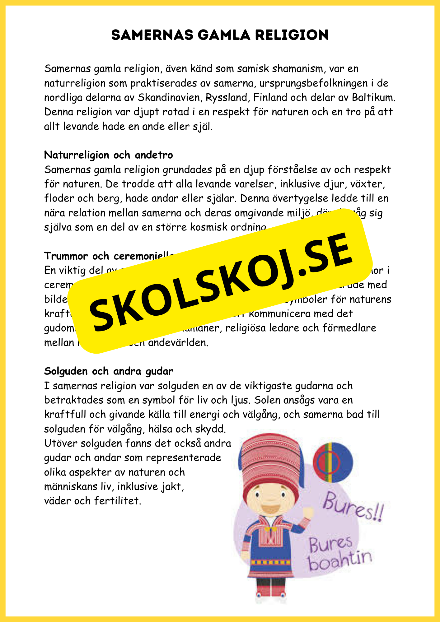 Religionens mångfald - Årskurs 4 - 6
