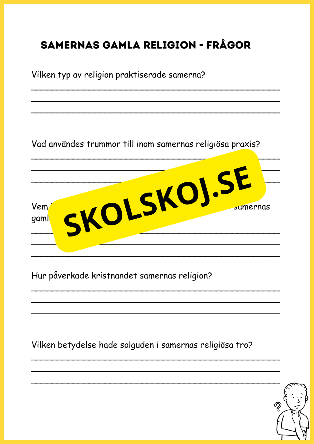 Religionens mångfald - Årskurs 4 - 6
