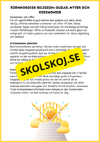 Religionens mångfald - Årskurs 4 - 6