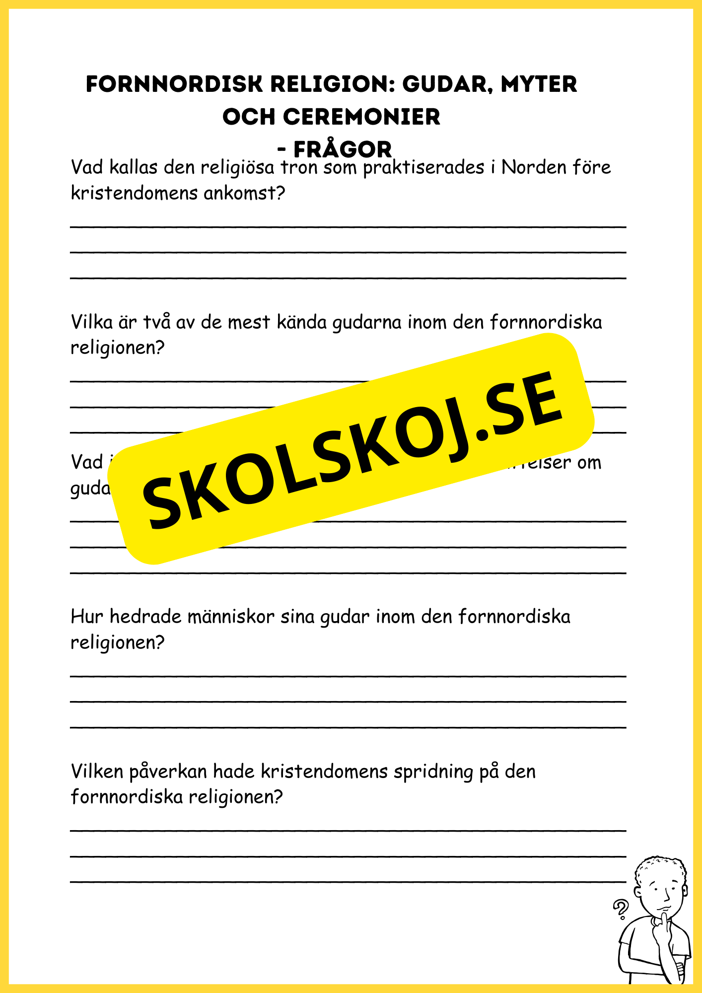 Religionens mångfald - Årskurs 4 - 6