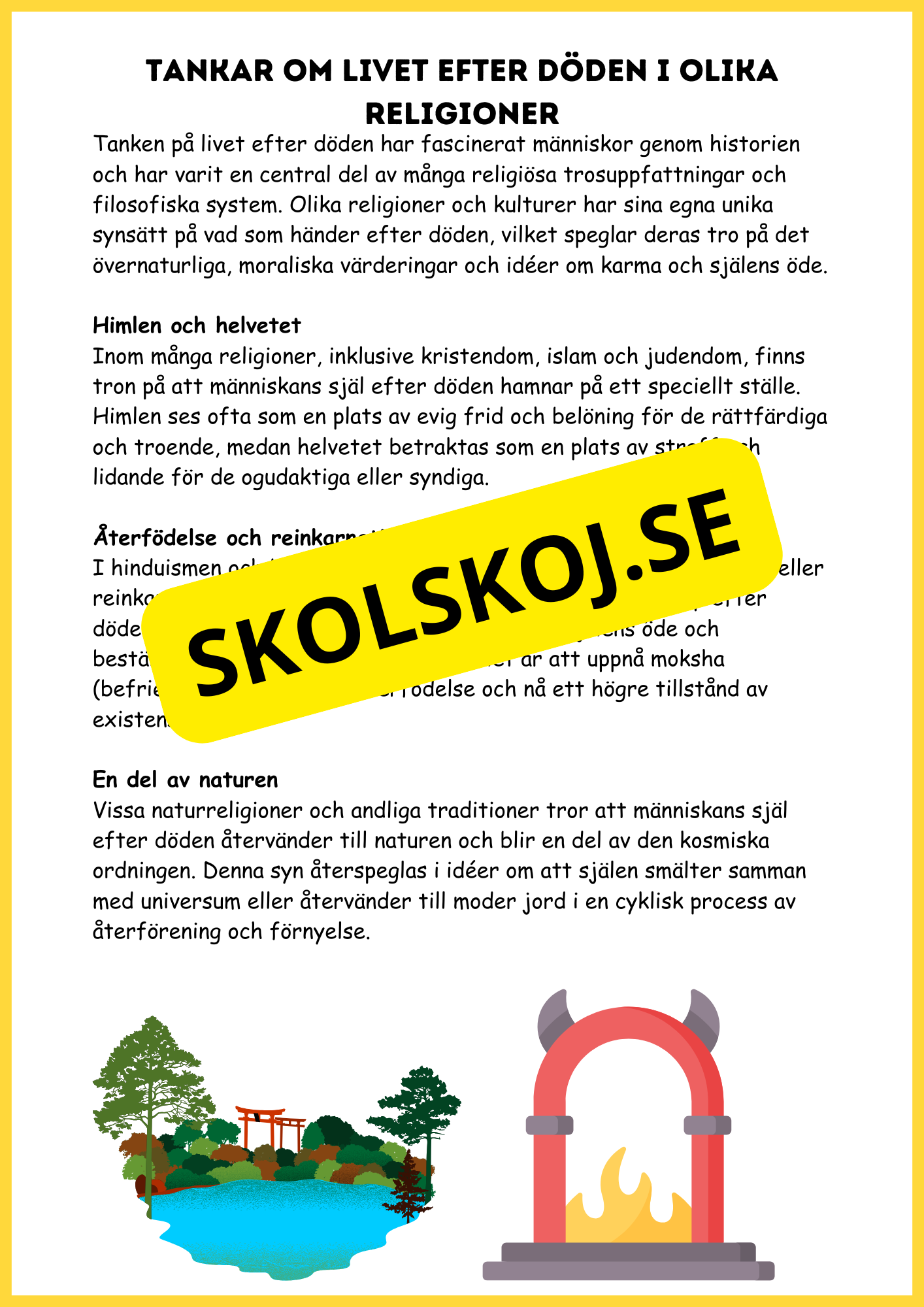 Religionens mångfald - Årskurs 4 - 6
