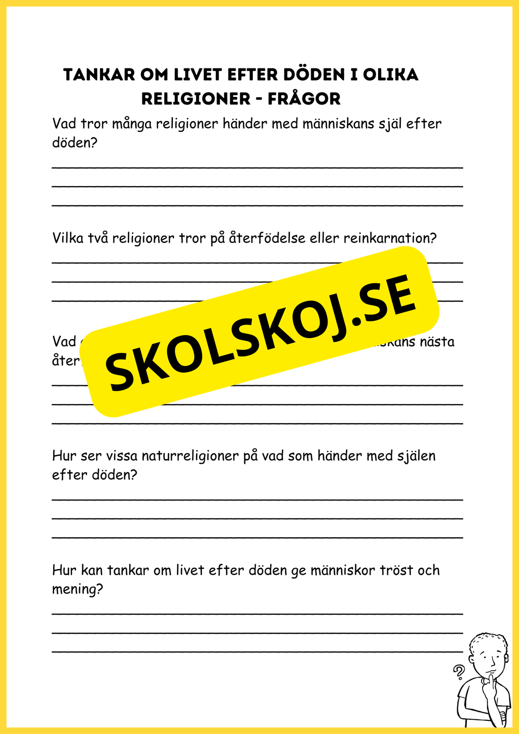 Religionens mångfald - Årskurs 4 - 6