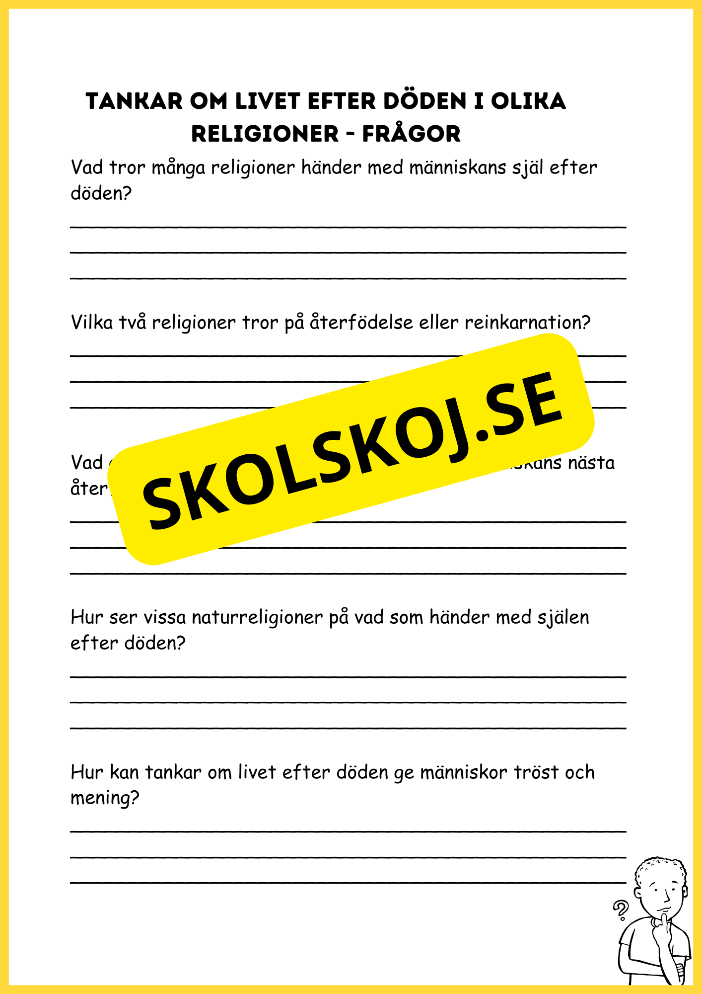 Religionens mångfald - Årskurs 4 - 6