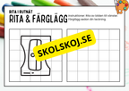 Rita och färglägg - Häfte