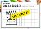 Rita och färglägg - Häfte