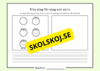 Rita steg för steg och skriv