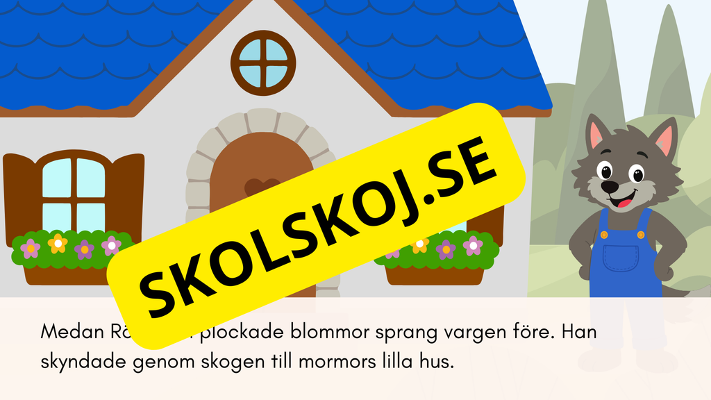 Rödluvan – En kort saga