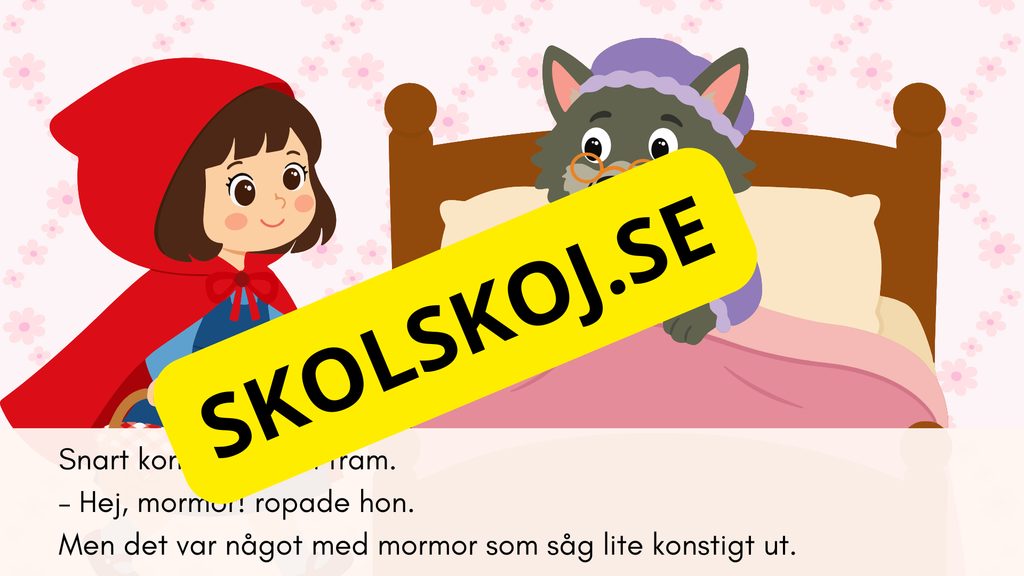 Rödluvan – En kort saga