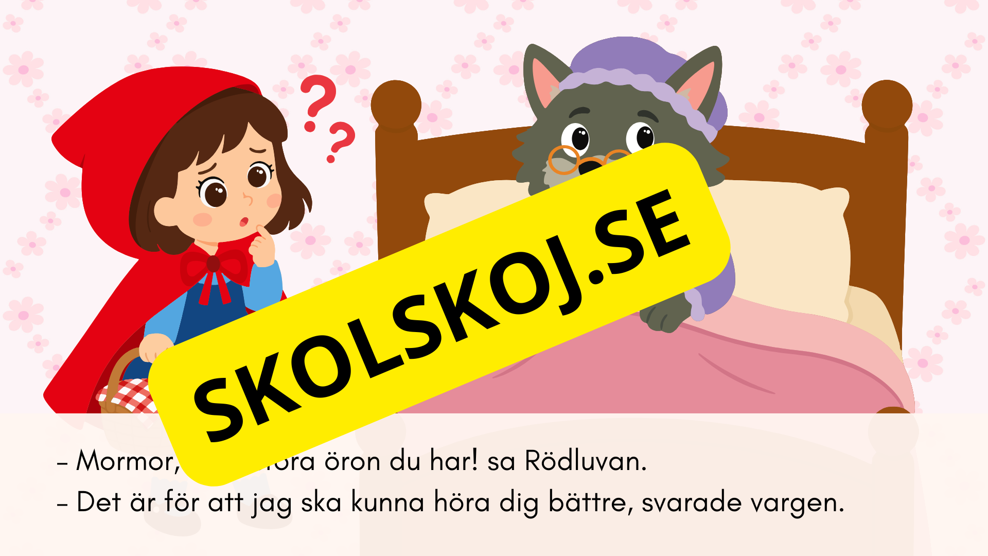 Rödluvan – En kort saga